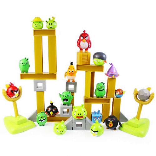 angry birds toy set