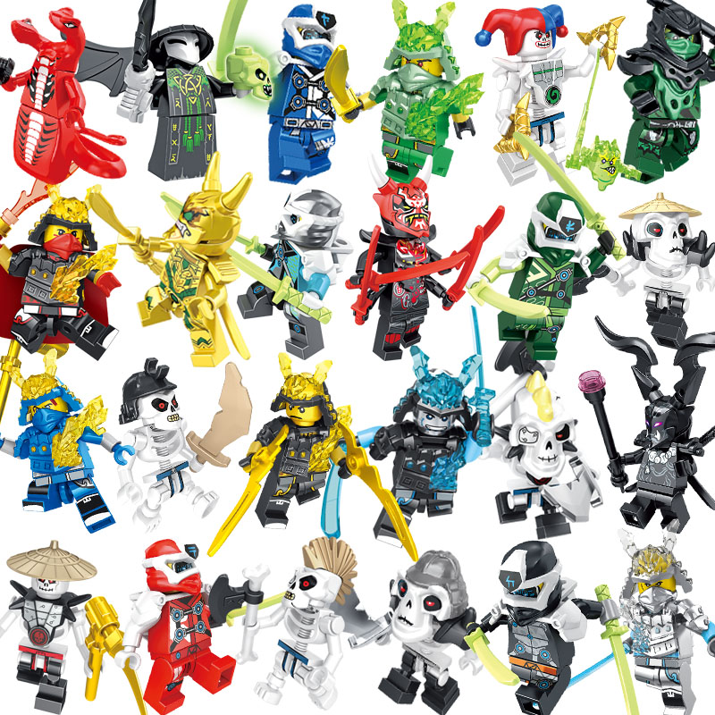 Lego ninjago 24 minifigures clearance